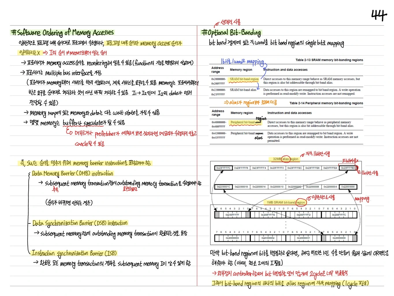 Memory Barrier 및 Bit-Banding