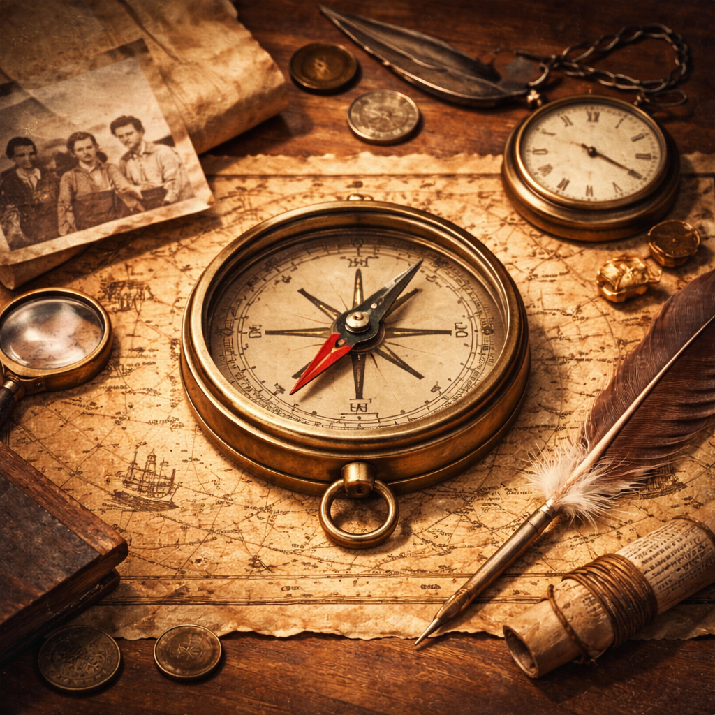The compass of the past